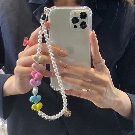 phone case with charm loop.